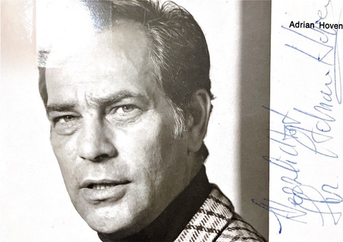 Autogramm adrian hoven - autogramm,
