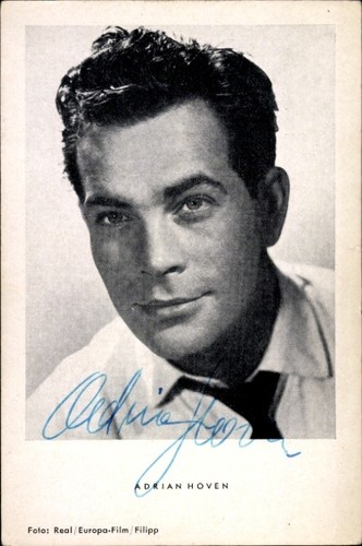 Schauspieler adrian hoven - schauspieler,