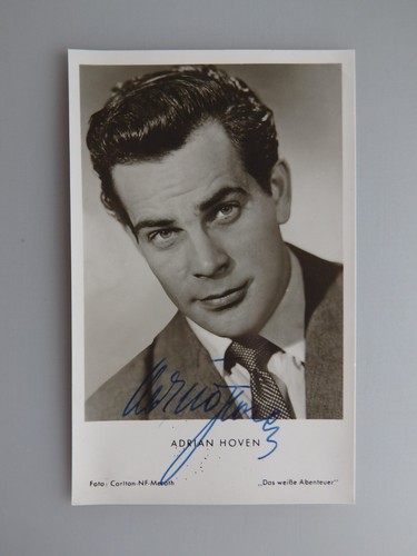 Autogramm adrian hoven - adrian,