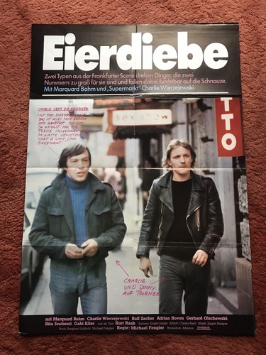 Eierdiebe kinoplakat poster - eierdiebe,