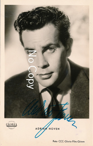 Autogramm adrian hoven - adrian,
