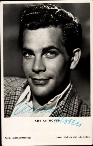 Schauspieler adrian hoven - schauspieler,