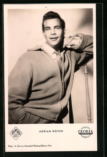 Schauspieler adrian hoven - ak,