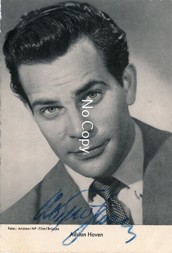 Autogramm adrian hoven - adrian,