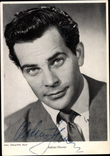 Schauspieler adrian hoven - schauspieler,