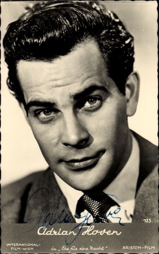 Schauspieler adrian hoven - schauspieler,