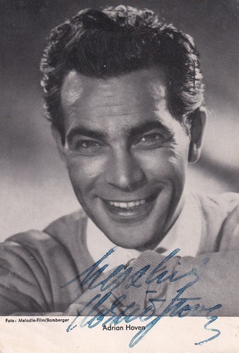 Autogramm adrian hoven - autogramm,