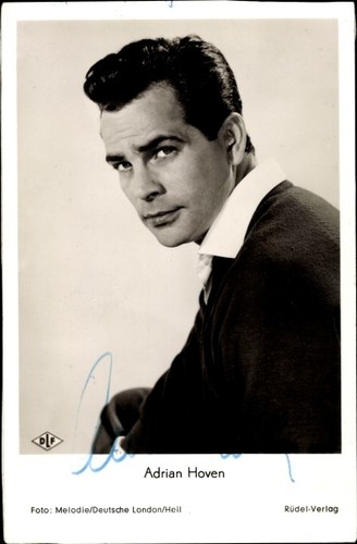Schauspieler adrian hoven - schauspieler,
