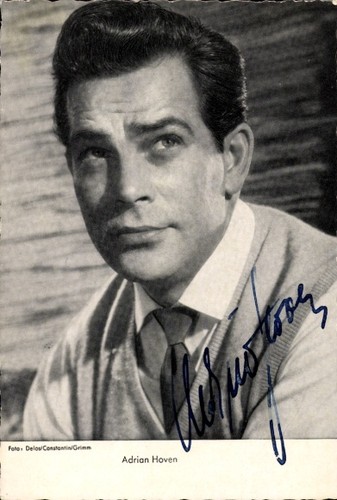 Schauspieler adrian hoven - schauspieler,