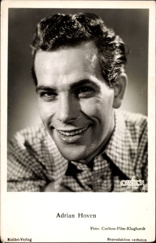 Schauspieler adrian hoven - schauspieler,
