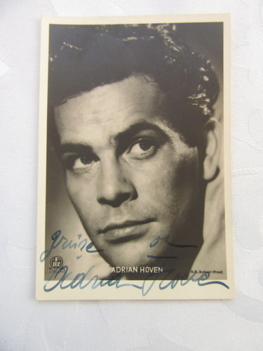 Orig foto schauspieler adrian - orig.,