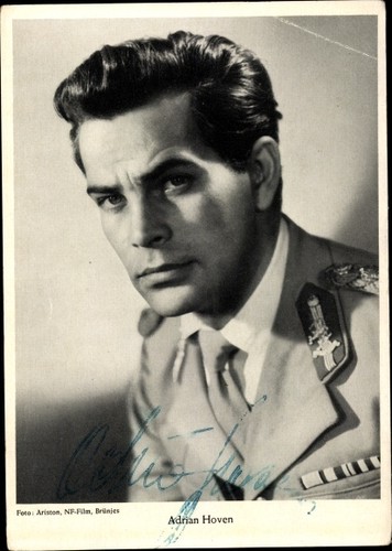Schauspieler adrian hoven - ak,