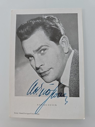Adrian hoven autogramm - adrian,