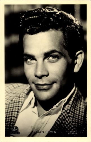 Schauspieler adrian hoven - ak,