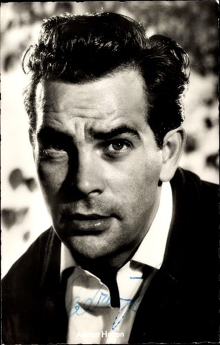 Schauspieler adrian hoven - ak,