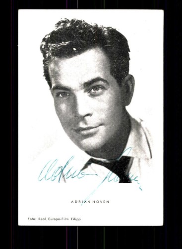 Adrian hoven autogrammkarte - adrian,