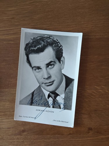 Adrian hoven autogrammkarte - adrian,