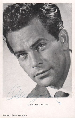 Schauspieler adrian hoven - schauspieler, |