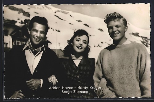 Schauspieler adrian hoven - ak,
